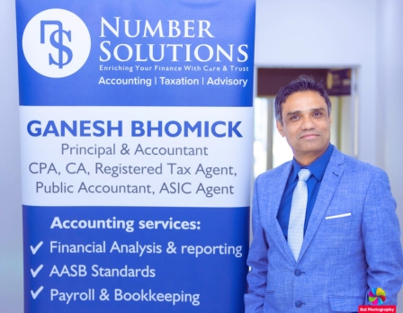 Accounting Service by Accountant Ganesh Bhomick from Number Solutions in Liverpool