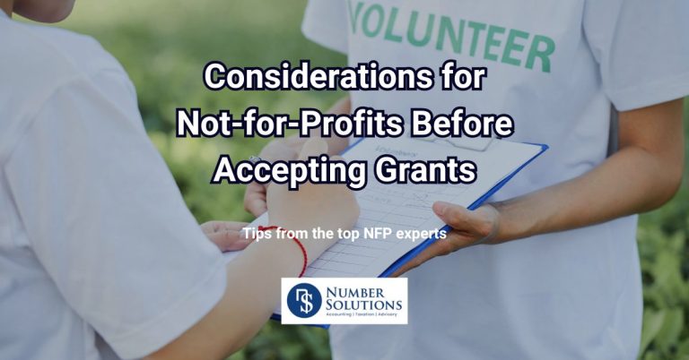 Considerations for Not-for-Profits Before Accepting Grants